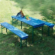 table de jardin enfants pliable - burger